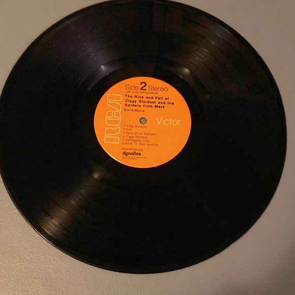 David Bowie Ziggy Stardust 1972 Pressing - Picture 9 of 9
